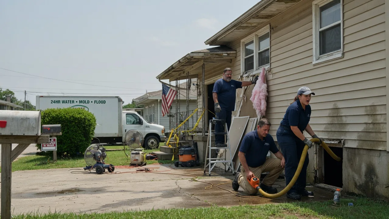 Water Damage Repair in Weaver, AL near me